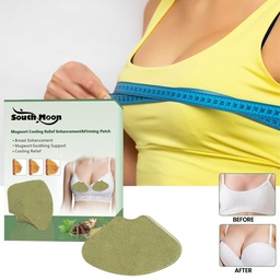 South Moon Mugwrot Cooling Relief Enhancements & Firming Patch, Massage Firming Chest Anti-sagging Chest Plump Patch