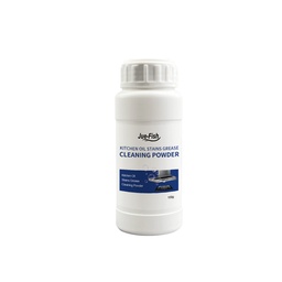 Jue-Fish Oil Cleaning Powder, Kitchen Range Hood Stove Oil Rust Dirt Cleaning Powder