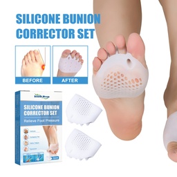 South Moon Silicone Bunion Corrector Set, Thumb Valgus Corrector Toe Stretch Separator Sole Care