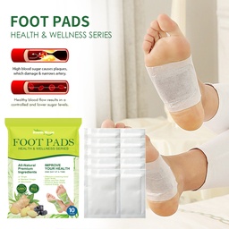 South Moon Foot Pads, Foot Massage Ginger Removing Moisture And Cold Body Health Care Foot Pad