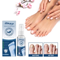 South Moon Athletes Foot Relief Spray, Relieve Foot Sweat Foot Itching Peeling Gray Nails Foot Odor Moisturizing Care Spray
