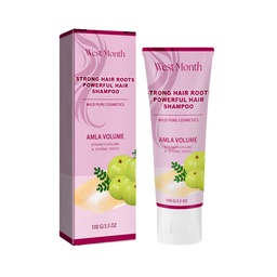 West&Month Strong Hair Roots Powerful Hair Shampoo, Nourishing And Moisturizing Hair Fluffy And Repairing Dry And Irritated Hair Strengthening Shampoo