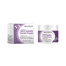 West&Month Moisturizing Face Cream, Lighten Facial Wrinkles And Fine Lines Moisturizing And Tender Skin Moisturizing Face Cream