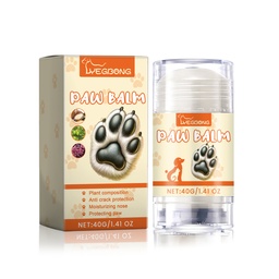 Yegbong Pet Moisturizing Paw Cream Stick, Pet Foot Moisturizing Care, Anti-Cracking And Softening Foot Paw Cream