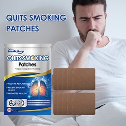South Moon Quits Smoking Patches, Relieve Throat Dry Itching AIDS Smoking Control Smoking Cessation Body Care Patch