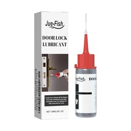 Jue-Fish Lock Core Lubricant, Hinge Lock Car Padlock Engine Cover Garage Door Lock Core Lubricant