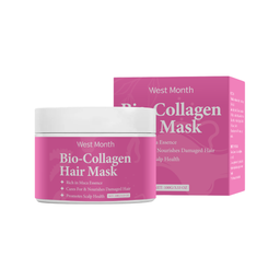 West&Month Collagen Hair Care Mask Gently Nourishes, Softens And Moisturizes Hair Care Mask