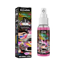 Rayhong Washable Car Doodle Gouache Chalk, Car Body Tire Graffiti Color Spray Easy To Clean