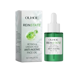 OUHOE Retinol Essence Oil, Repair Facial Acne Skin Nourishing Elastic Hydrating Moisturizing Skin Care Essence