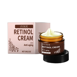 OUHOE Retinol Cream, Firming And Tender Skin, Refreshing, Non-Sticky, Moisturizing, Repairing, Dark, Nourishing And Translucent
