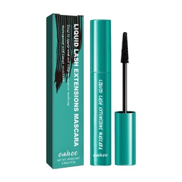 OUHOE Mascara, black curling, slender, thick, mild, natural, waterproof mascara without removing makeup