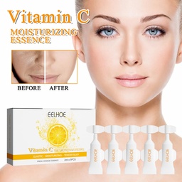 EELHOE Vitamin C Facial Essence, Anti Aging Brightening Moisturizing Firming Facial Essence