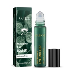 OUHOE Mint Essence Eye Roller, Fade Fine Lines Crow's Feet Moisturizing Elastic Eye Anti-Wrinkle