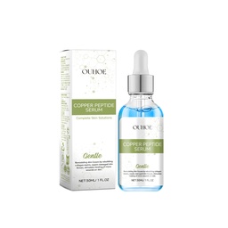 OUHOE Copper Peptide Serum, Hydrating Brightens The Moist Firming Skin Fade Out Fine Lines Shine White Essence