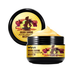 Wiyun Black Skin Cream, Summer Outdoor Natural Even Skin Tan Moisturizing Moisturizing Skin Black Cream