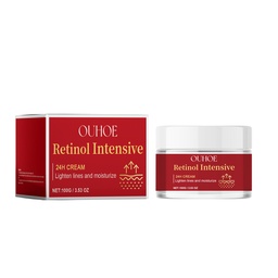 Ouhoe Retinol Cream, Facial Fine Lines Fade Moisturizing Moisturizing Skin Care Anti-Wrinkle Moisturizing Brightening Cream