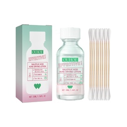 OUHOE Salicylic Acid Acne Drying Lotion, Gentle Repair Acne-Skin Skin Moisturizing Lotion