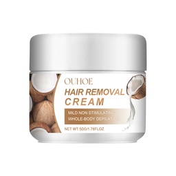 OUHOE Coconut Hair Removal Cream, Mild And Non-Irritating Armpit Hair, Hands And Legs All Over The Body Pure And Refreshing Hair Removal Cream