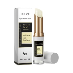 OUHOE Eye Cream Stick, Lighten Dark Circles And Fine Lines Moisturizing Eye Anti-Wrinkle Firming Eye Cream