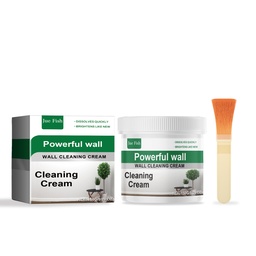 Jue-Fish Wall Cleaning Cream, Wall Cleaning And Decontamination Cream Waterproof Renovation Stain Removal Wall Cleaner