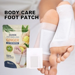 OUHOE Ginger Foot Stickers, Slimming Toning And Firming Body And Foot Treatment Stickers