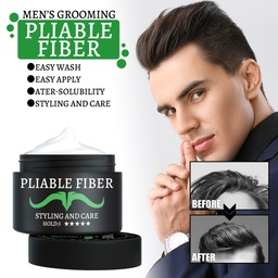 OUHOE Men's Hair Cream, Anti-Frizzy Hair Care Styling Natural Volumizing Styling Cream