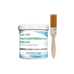 Jue-Fish Transparent Waterproof Adhesive, Kitchen Bathroom Exterior Wall Roof Leakproof Waterproof Agent Smashing Brick Waterproof Paint