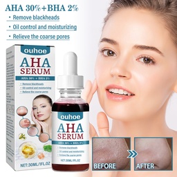 OUHOE AHA Hydrolytic Extract, Smooths Fine lines, Tights Pores, Moisturizes Brightening And Repairing Skin Essence