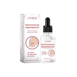 Ouhoe Gray Nail Repair Lotion Foot Care Moisturizing Cleaning Anti-Barb Gray Nail Repair Lotion