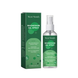 West&Month Magnesium Oil Spray, Massage Knee Cervical Body Joint Care Spray