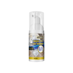 Jue-Fish Household Pipe Foam Remover, Toilet Pipe Clogging Stain Cleaning Remover Deodorizer