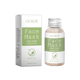 OUHOE Herbal Mask Powder Nourishes Oil Control Acne And Improves Skin Moisturizing And Gentle Cleansing Herbal Mask Powder