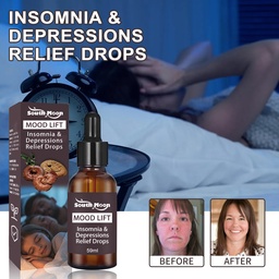 South Moon Insomnia & Depressions Relief Drops, Relieve Body And Mind Sleep Peacefully Sleep Care Body Care Essential Oil