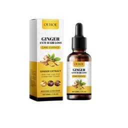 OUHOE Ginger Hair Essential Oil Ginger Plant Extract Gently Nourishes And Moisturizes Hair And Scalp