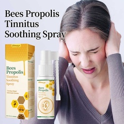 South Moon Bees Propolis Tinnitus Soothing Spray, Relieve Tinnitus And Ear Discomfort Clean Ear Wax Drops