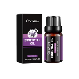 OceAura Lavender Essential Oil, Skin Moisturizing Whitening Beauty Firming Skin Relaxing Body Massage Essential Oil
