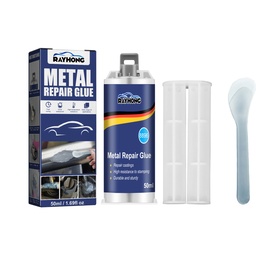 Rayhong Metal Casting Glue, High Temperature Resistant Welding Adhesive Metal Casting Sand Hole Hole Crack Welding Adhesive