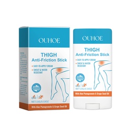 OUHOE Thigh Anti-Friction Stick, Outdoor Sports Skin Leg Moisturizing Care Protective Foot Repair Cream