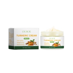 OUHOE Turmeric Moisturizer, Firming And Improving Skin Quality Facial Care Gentle Moisturizing Moisturizing And Replenishing Cream