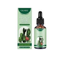 OUHOE Cactus Essential Oil, Daily Hair Gentle Moisturizing Whole Body Skin Plant Body Care Massage Essential Oil