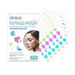 OUHOE  Multi-Color Blemish Acne Patch, Cover Acne Acne Facial Skin Care Gel Breathable Invisible Acne Patch