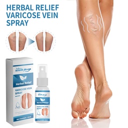 South Moon Herbal Relief Varicose Vein Spray, Repair Earthworm Legs To Relieve Leg Swelling Massage Treatment Spray