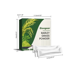Googeer Barley Powder, Body Firming Big Belly Bye Meat Thighs Body Shaping Barley Grass Powder Pack