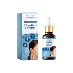 West&Month Tinnitus Serum, Cochlear Care Solution Ear Canal Cleaning Repair Tinnitus Ear Itching Ear Plugs Ear Acne Relief