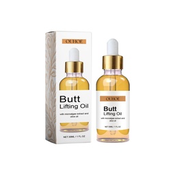 OUHOE Hip Care Oil, Hip Care Nourishing Skin Firming Elastic Moisturizing Body Lift Massage Oil