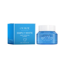 OUHOE Teeth Beauty Powder, Mouth Cleaning Care Teeth Cleaning Smile Odor Care Powder
