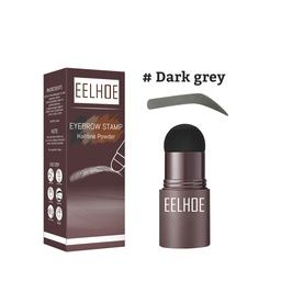 EELHOE  Eyebrow Print Mold Eyebrow, Lazy Eyebrows Fill Makeup Eyebrow Cake Waterproof Hairline Powder