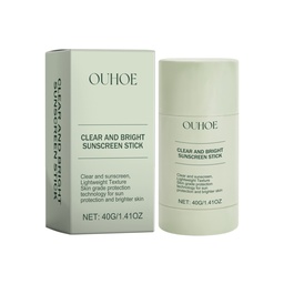Ouhoe Transparent Protection Stick Summer Outdoor Uv Protection Clear Clear Non-Sticky Portable Protection Stick