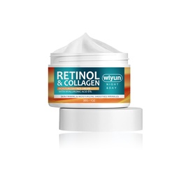 WIYUN Retinol Moisturizing Cream For Fine Lines Reduction, Wrinkle Brightening, Moisturizing, Firming And Anti-Wrinkle Cream