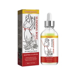 West&Month Slimming Oil, Skin Massage Firming Body Toning Beauty Oil